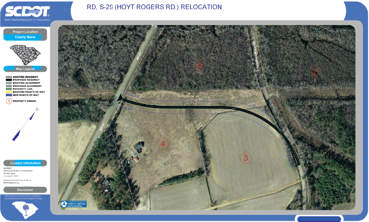 Display showing Realignment of S-29